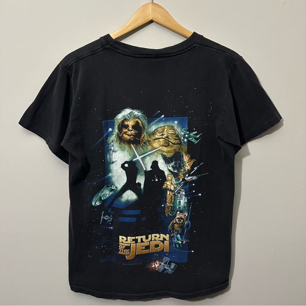 Vintage 1997 Star Wars Return Of The Jedi Single Stitch T Shirt Size Medium USA